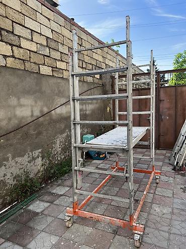 Nərdivanlar: Alüminium mobil iş qülləsi / skafold - Material: yüngül və davamlı — 3