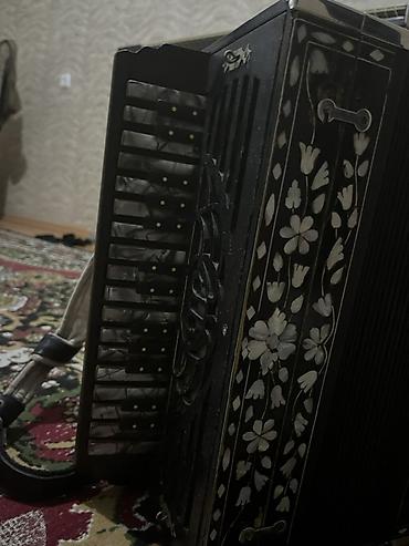 ako: Qarmon – dekorlu, ana mirvari naxışlı - Növ: knopf akordeon tipli — 2