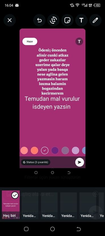 Paltar tikişi: Xidmət: Temu-dan sifariş və gətirilmə Təsvir: - Temu platformasından