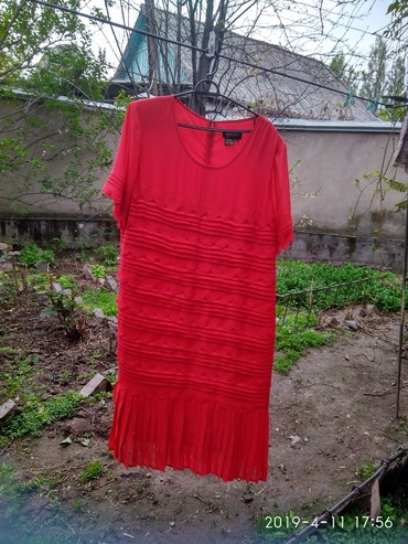 платье шифон: Красивое легкое летнее шифоновое платье, производства корея, на