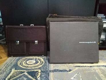 torbe sa cirkonima: Briefcase, Material: Leather