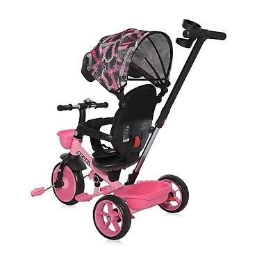 Dečiji bicikli: LORELLI TRICIKL REVEL – Pink Grunge Tricikl za decu uzrasta 12–60 — 5