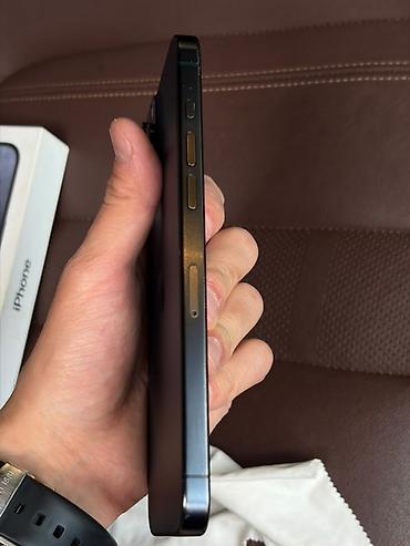 iphone pro max: IPhone 15 Pro Max, Б/у, 256 ГБ, Black Titanium, Коробка, 77 % — 7