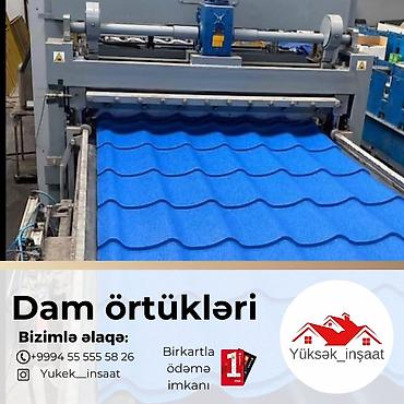 Çerepitsa: Metal dam örtükləri -da lalafo.az — 1 Çerepitsa: Metal dam örtükləri — 1