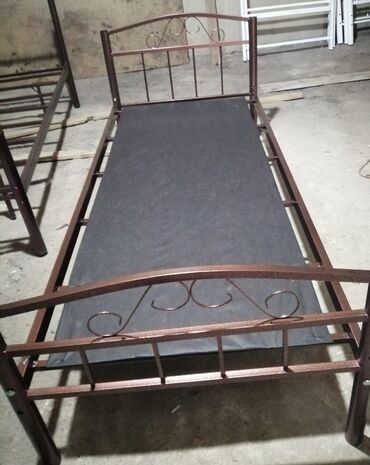 Sifarişlə çarpayılar: Birnəfərlik, Bazasız, Ödənişli matras, Siyirməsiz, Ukrayna, Metal — 5