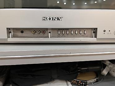 android box: ТВ-комплект Sony (кинескопный телевизор + тумба с полками) - — 3