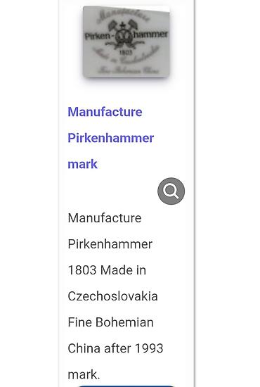 Ostali antikviteti: Cinija kobalt cipkasti porcelan Pirkenhammer iz 90ih.godina. Ceska na lalafo.rs — 16 Ostali antikviteti: Cinija kobalt cipkasti porcelan Pirkenhammer iz 90ih.godina. Ceska — 16