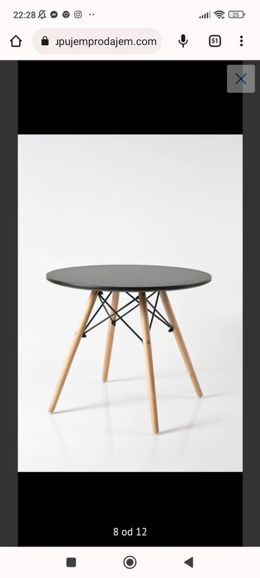 Setovi stolova i stolica: Potpuno novi prejaki stolovi u fabrickom pakovanju Dostupni u na lalafo.rs — 1 Setovi stolova i stolica: Potpuno novi prejaki stolovi u fabrickom pakovanju Dostupni u — 1