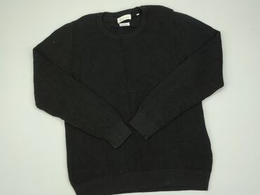czarny elegancki sweterek: L, stan - Bardzo dobry