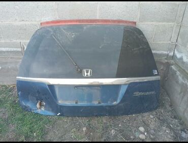 наклейки на стекло: Крышка багажника Honda 2003 г., Б/у, цвет - Синий,Оригинал
