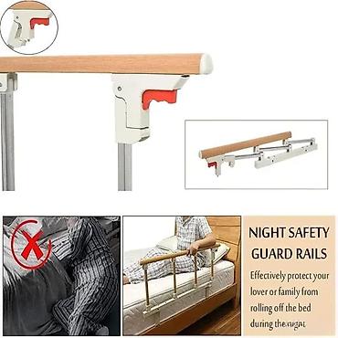 Medicinski nameštaj: Sigurnosna bočna ograda za krevet - Namenjena za sprečavanje padova — 6