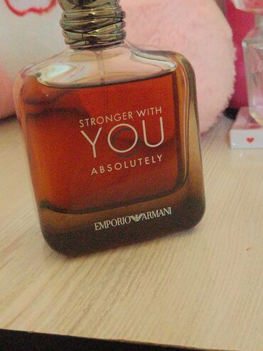 versace духи мужские оригинал цена: Emporio Armani Stronger With You Absolutely — мужская парфюмерная