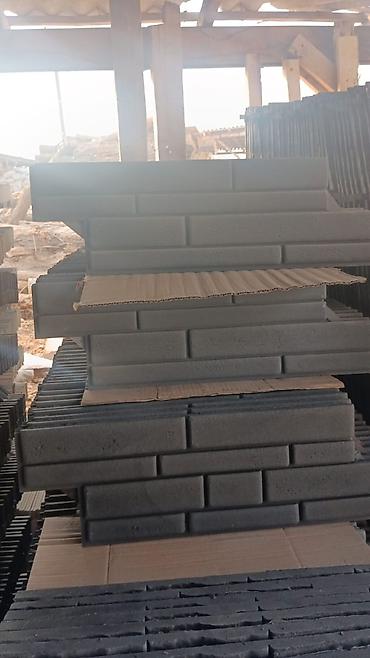 Фасадные сэндвич панели: Фасадные панели под кирпич - Материал: бетон/фибробетон (литые — 6