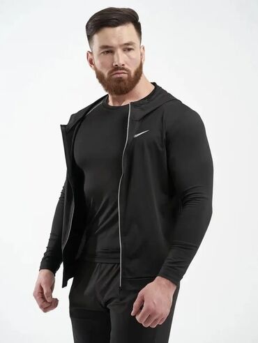 Мужская одежда: Спортивный костюм XS (EU 34), S (EU 36), M (EU 38), цвет - Черный