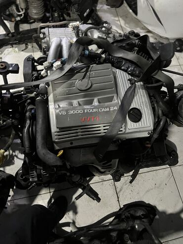 Двигатели, моторы и ГБЦ: Бензиновый мотор Lexus 2001 г., 3 л, Б/у, Оригинал, Япония