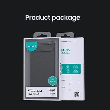 Maske i futrole za telefone: Maska Nillkin CamShield Pro za iPhone 16e 6.1 plava. Uz brzu dostavu i — 10