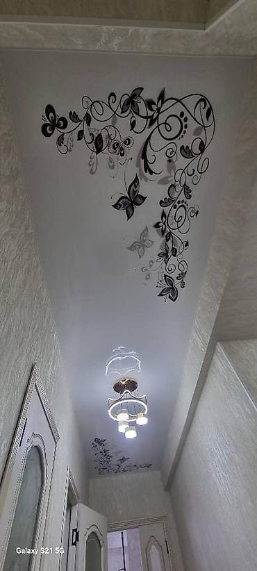 Натяжной потолок: Натяжной потолок Глянцевое, Матовое, 3D потолки Гарантия, Бесплатная консультация, Бесплатный замер — 11