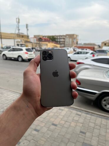 iphone 12 azerbaycan: IPhone 12 Pro, 128 GB, Graphite