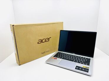 мониторы nvidia g sync: Ультрабук, Acer, 16 ГБ ОЭТ, AMD Ryzen 5, 14.3 ", Жаңы, Татаал эмес тапшырмалар үчүн, эс тутум SSD