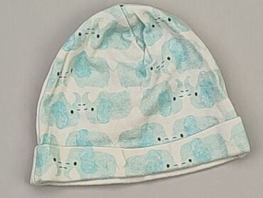 czapka letnia dla niemowlaka: Czapeczka, H&M, 0-3 m, stan - Dobry