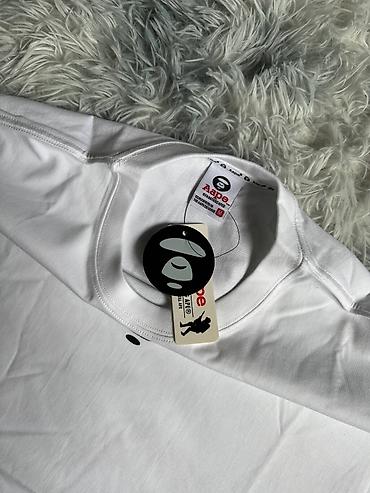 зипка bape: Футболка AAPE BY A BATHING APE - Модель: мужская/унисекс футболка с — 3