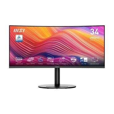komputer monitorlari: 👉MSİ Modern MD342CQP Monitor 🔸34" 🔸3440 x 1440 (UWQHD) 🔸120Hz 🔸1ms