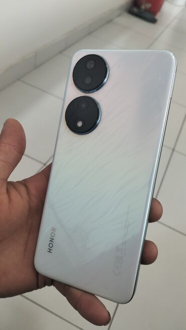 telefon redmi 7: Honor X7b, 128 GB, rəng - Gümüşü, Barmaq izi