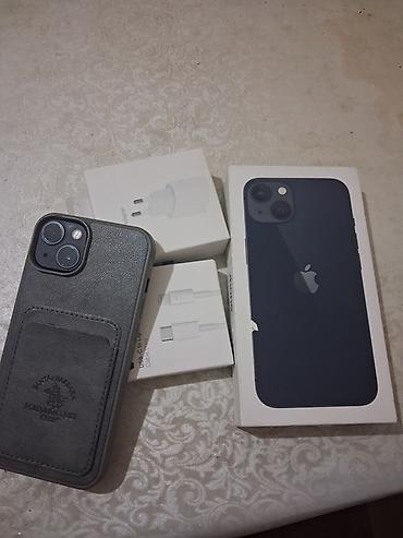 ıphone 13 mini: IPhone 13, 128 GB, Göy, Face ID, Qırıq, Sənədlərlə — 5