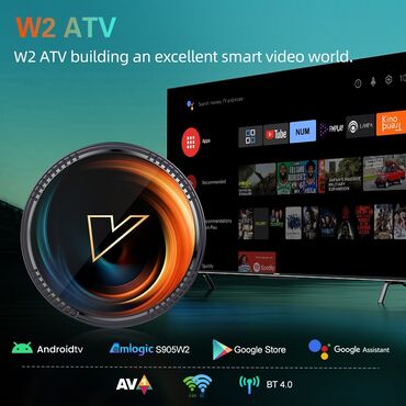 red360 4k android tv: Новый Смарт ТВ приставка 4 ГБ / 64 ГБ, Android, Самовывоз
