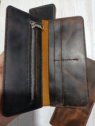 Портмоне: Портмоне лонгер Натуральная кожа — 18