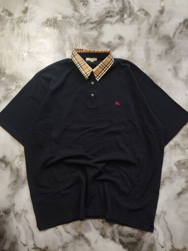 Футболки: London Burberry polo состояние идеальное сайз Хл на рост 180+ приятный