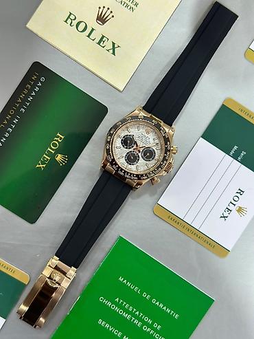 takı: Yeni, Qol saatı, Rolex, rəng - Qızılı — 4