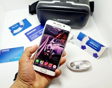 ноутбук для учебы цена: Samsung Galaxy S6 Edge, Б/у, 128 ГБ, цвет - Белый, 1 SIM, 2 SIM