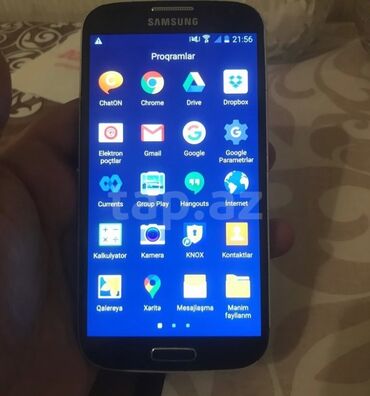 samsung z560: Samsung Galaxy S4, 16 GB, rəng - Qara