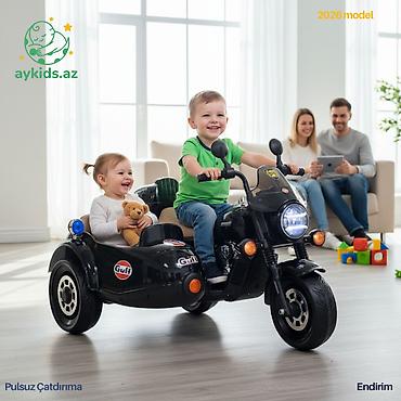 qolf masini: Uşaq elektrik motosikleti iki nəfərlik lyulkalı modelimiz. Trend — 10