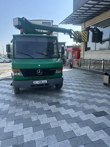 dell g: Автокран-автовышка на базе Mercedes-Benz для высотных работ. - Вылет — 3