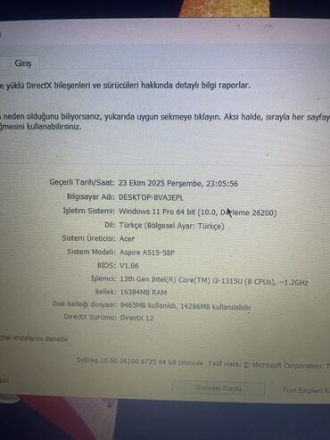 Acer: Acer noutbuk - Korpus: metalik-boz qapaq, incə və yığcam dizayn - — 9