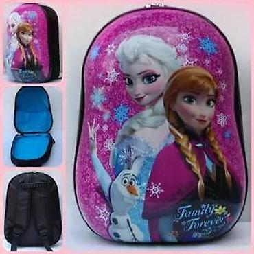 Rančevi, torbe i koferi: Dečiji set kofera i ranca – tema “Frozen” - Set od 3 dela: veliki — 17