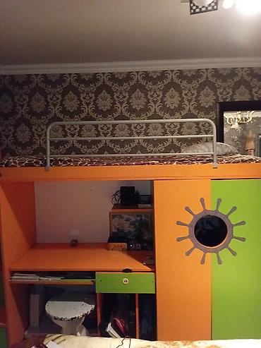 komputer desti: Uşaq/yeniyetmə üçün çoxfunksiyalı loft tipli mebel dəsti — 2