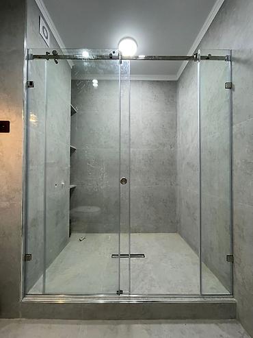Душевые перегородки и ограждения: Душевые кабины в Бишкеке душевая перегородка стеклянные — 16