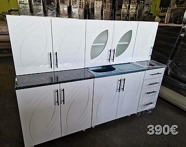 Kuhinjski nameštaj: Kuhinjski set – dužina 2 m - Komplet gornjih i donjih elemenata sa — 5