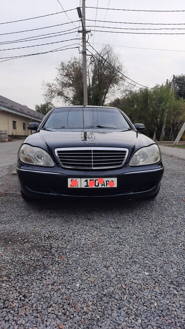 Mercedes-Benz: Mercedes-Benz S-Class: 2004 г., 3.7 л, Автомат, Бензин, Седан