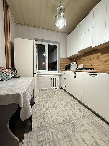Продажа квартир: 3 комнаты, 62 м², Аламедин-1 мкр 105 серия, 3 этаж, Свежий ремонт — 4