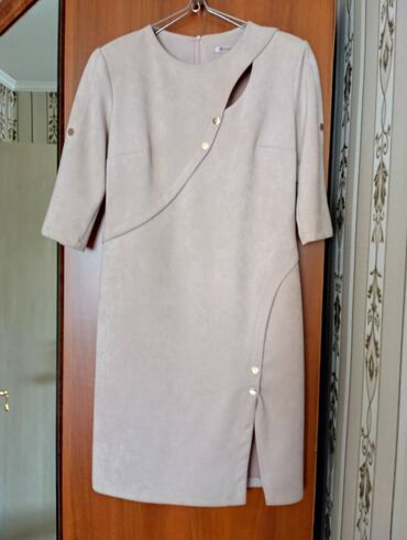 фасоны узбекских платьев со штанами фото: Повседневное платье, Осень-весна, 4XL (EU 48), 5XL (EU 50)