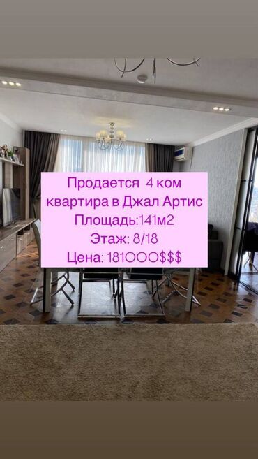 Продажа домов: 4 комнаты, 141 м², Элитка, 8 этаж