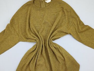 brazowy t shirty damskie: Sweatshirt, H&M, M (EU 38), condition - Good