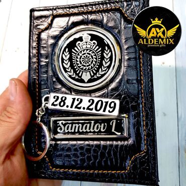 Картхолдеры: Документница из натуральной кожи премиум класса с Вашим госномером — 15