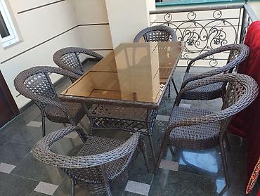 Комплекты садовой мебели: Комплект садовой мебели, Стол, Ротанг — 23