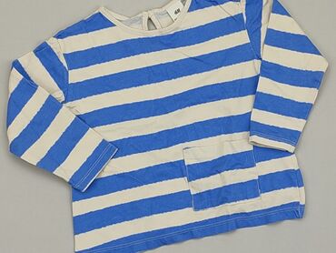 Блузки: Блузка, H&M, 1,5-2 р., 86-92 см, стан - Ідеальний