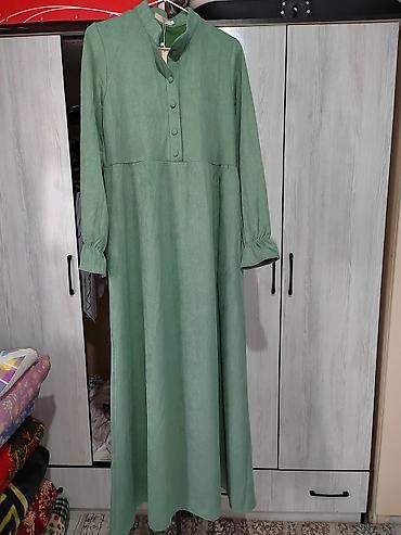 Повседневные платья: Платье SAMINA, размер 44 - Цвет: нежно‑розовый (пудровый). - Длина at lalafo.kg — 8 Повседневные платья: Платье SAMINA, размер 44 - Цвет: нежно‑розовый (пудровый). - Длина — 8